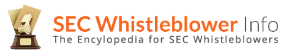 SEC whistleblower info banner