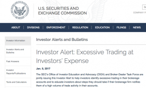 SEC investor alert